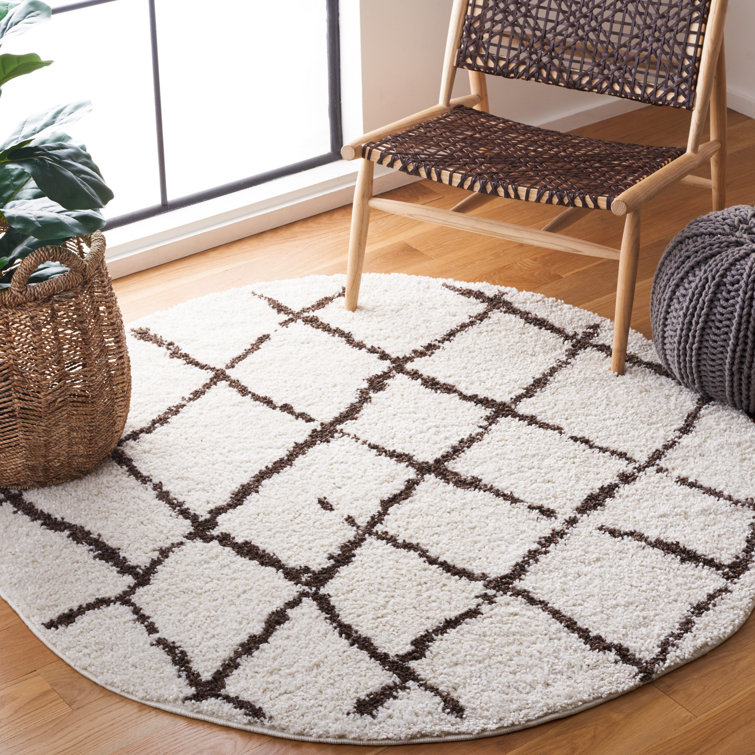 Rodgers Berber Shag Performance Abstract Rug