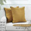 Housses de coussin rectangulaires en lin uni-1808588910