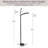 Sunlight Task Floor Lamp - Full Spectrum Natural Sunlight Lamp with Bendable Neck-19224935-127646635