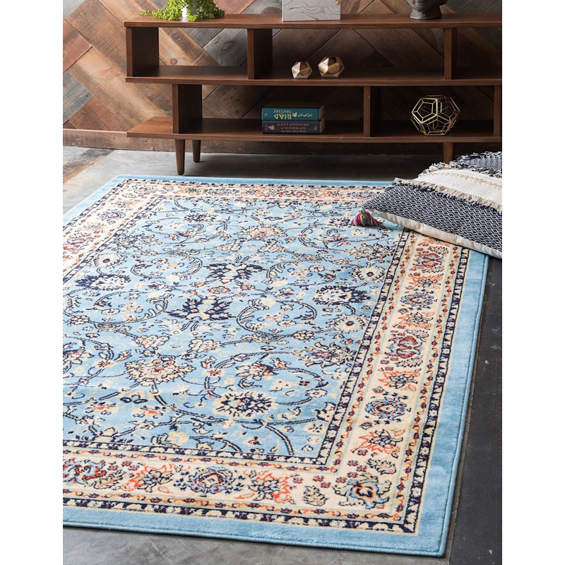 Zayandeh Oriental Indoor Rug, Rectangle 5' x 8'
