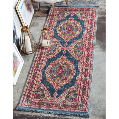 Tapis oriental rose Paren