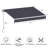 BESUNYST 63.6'' Fabric Cover Retractable Patio Awning-63927404-97881881