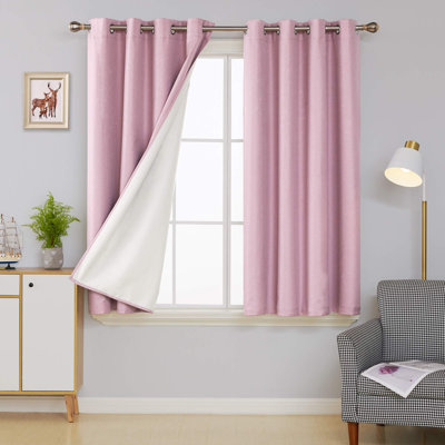 Total Coating Blackout Curtains (Set of 2)