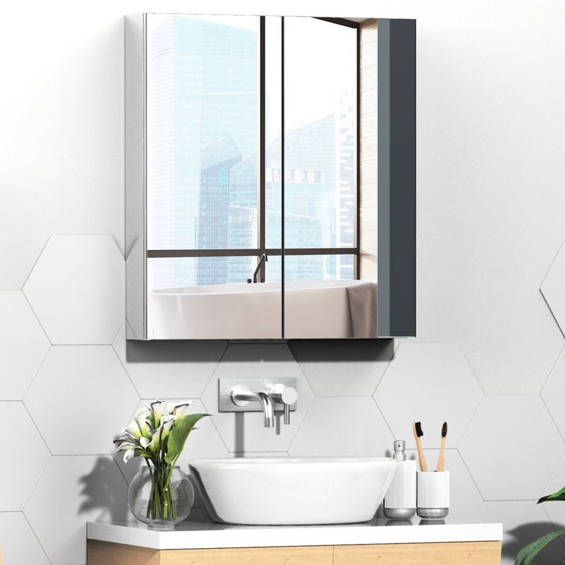 Armoire de salle de bain avec miroir