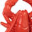 Red Cast Iron Lobster Door Knocker