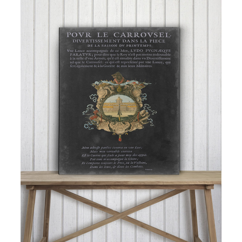 « rétro bookplate iv », art textuel sur toile tendue, H 16 po x l 20 po x P 1,5 po