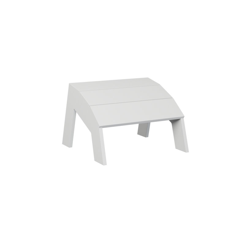 Repose-pieds berlinois Adirondack, Blanc mat