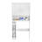 Over The Toilet Storage Cabinet For Bathroom With Adjustable Shelf 67.4" H