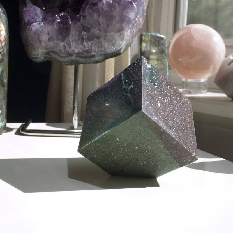 Audronius Funky Ocean Jasper Cube