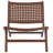 Chaise d'appoint en cuir Denman-858197320
