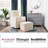 Olive Swivel Glider with Ottoman-16371764