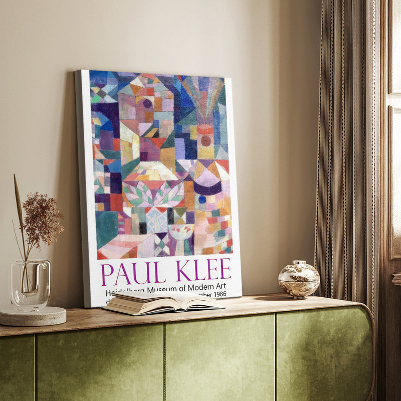 Klee Posters I -Custom Wrapped Gallery Cavas