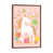 Toile avec cadre en bois classique est en rupture de stock