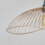 20cm H Metal Novelty Pendant Shade ( Screw On ) in Brown