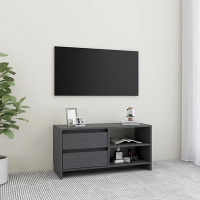 Meuble télé en bois de pin massif massif