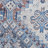 Glidewell Machine-Washable Vintage Boho Medallion Persian Area Rug-1379617434