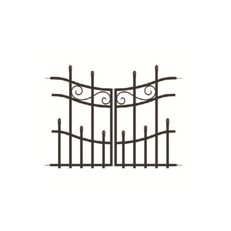 76cm H x 93cm W Steel Gate