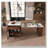 80-inch Expandable Kitchen Island with Marble-Grain Countertop & Power Outlet