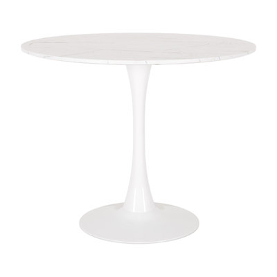 Friedberg Round Metal Base Dining Table