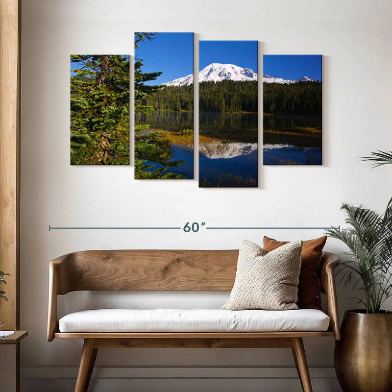 Alvord, mont Rainier en automne, H 32 po x l 52 po