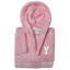Peignoir en molleton mi-mollet personnalisé pour enfants avec poches et capuche-101905502-106041202