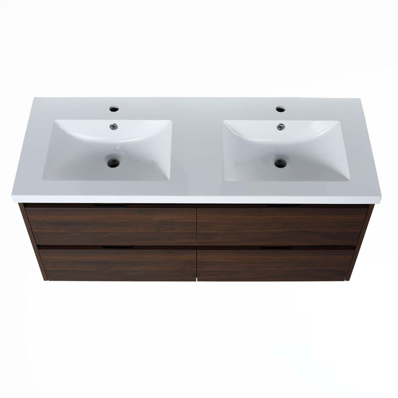 Meuble-lavabo 48 po avec lavabo en résine