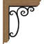 Crochet de fer traditionnel à support simple 8 po Avery-108920232-108920227