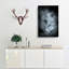 Fierce Lioness in Abstract - Wrapped Canvas-55370265