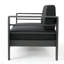 Causeuse Cape Coral KD grise avec structure en aluminium, conception résistante aux intempéries pour un confort et un style extérieurs-1231155587