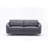 Gray Linen Sofa