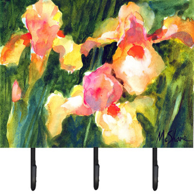 Porte-clés fleur d'iris