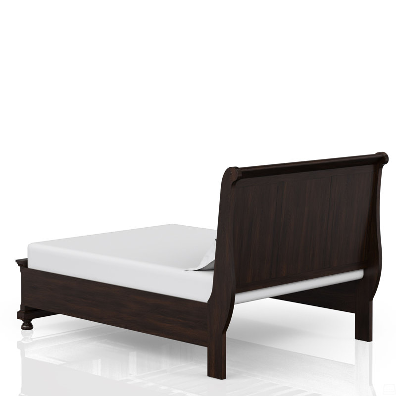 Queen Storage Bed, Cherry