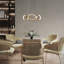 Saltaire 1 - Light LED Chandelier-1443744058