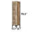6.6 Ft. Tall Patterned Bathroom Cabinet-110432432
