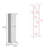 Storage Broom Closet White