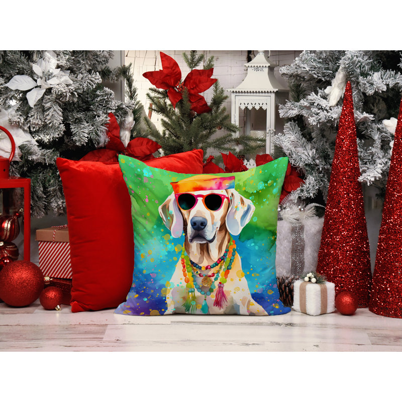 Coussin décoratif intérieur / extérieur en polyester Autre / Sans motif, 18 po x 18 po