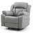 Stylish Gray Rocker Recliner For Cozy Spaces-2082208701