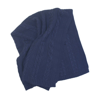 Cable Knit Baby Blanket