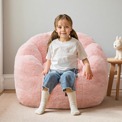 Floral Shaped Kids Bean Bag Chair