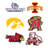 NCAA  2-Shelf Portable Bar-9659655