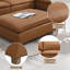 Repose-pieds modulaire en cuir Brighton