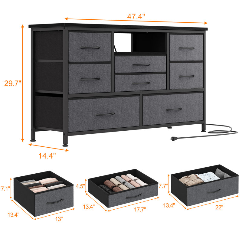 TV Stand for TVs up to 55", Grey
