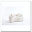 Canapé modulaire courbé en chenille-70962474