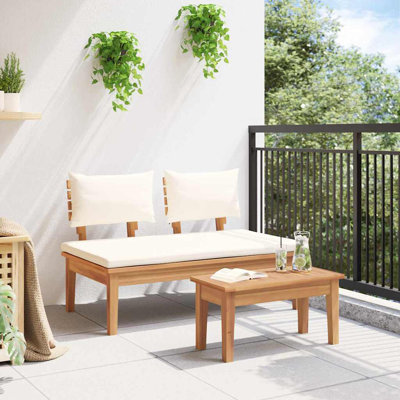 Garden Bench and Table Set