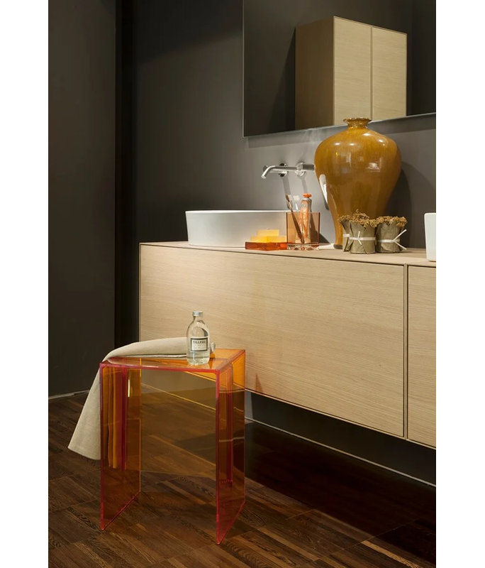 Max Beam End Table, Tangerin Orange