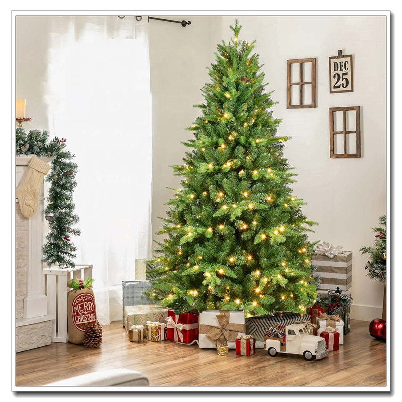 Arbre de Noël illuminé 5 pi, H 5 pi