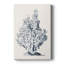 Bleu corail antique I - galerie Cavas sur mesure