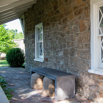 Lionel Concrete Outdoor Bench