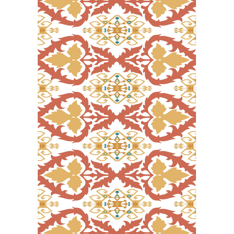 Chenille Oriental Indoor Rug, Rectangle 5' x 7'