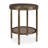  Cusano Round Dark Marble Accent Table